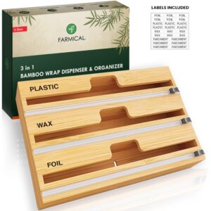 wrap organizer for kitchen