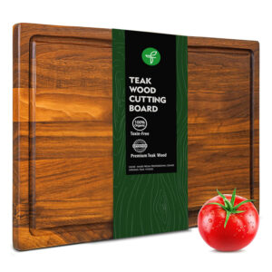 teak chopping board